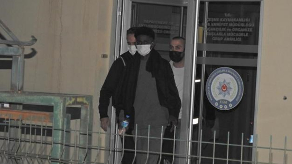 Ölüme terkedilen sığınmacı kurtarıldı