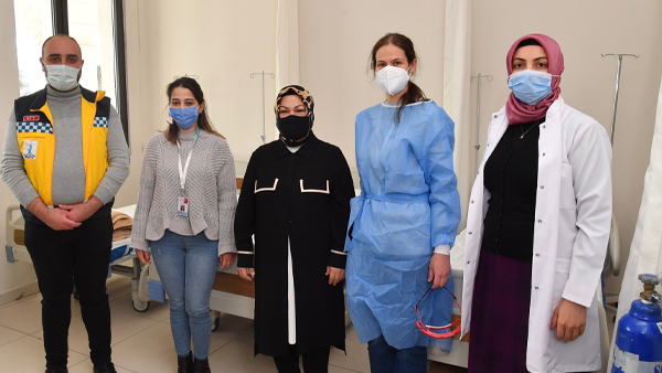 Başkan Döğücü aşının ikinci dozunu yaptırdı