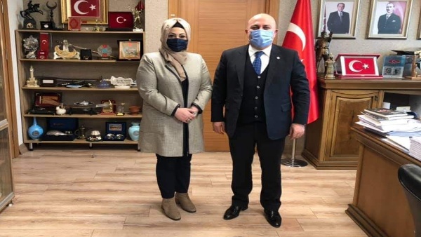 Başkan Karaalioğlu’ndan, İzzet Ulvi Yönter’e ziyaret