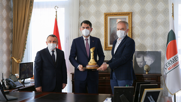 Çevre ve Şehircilik Bakanından Çekmeköy’e ziyaret