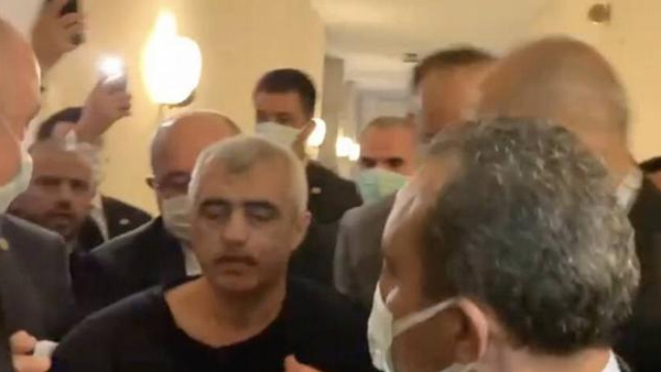 Gergerlioğlu mecliste gözaltına alındı