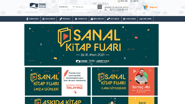 Sanal Kitap Fuarı Tüm Türkiye’den İlgi Gördü