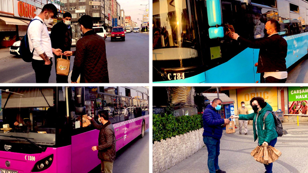 AK Gençlik, iftarlık dağıttı