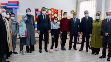 Bakan yardımcısı Mahmut Özer’den Ankara Akyurt özel eğitim uygulama okuluna ziyaret