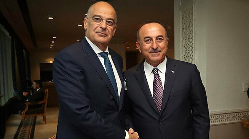 Çavuşoğlu yunan mevkidaşı Dendias’la görüşecek