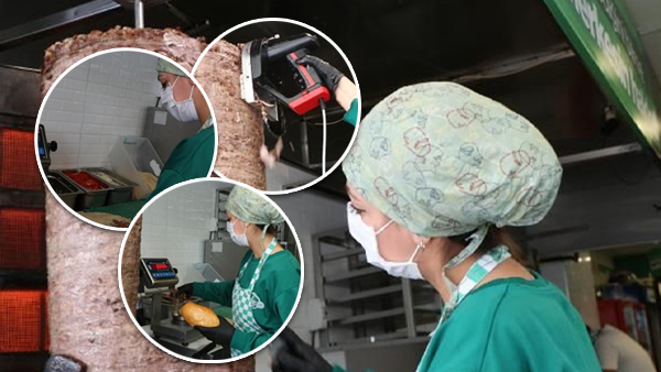 Tek kadın döner ustası