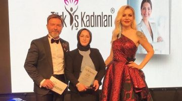 Türk İş Kadınları’ndan Filiz Yıldırım’a plaket