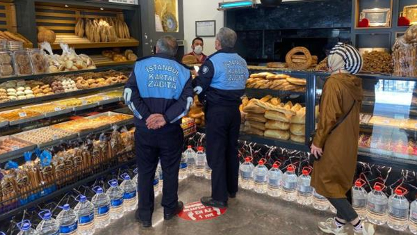 Ekiplerden fırın ve marketlere Ramazan denetimi
