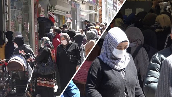 İndirimi gören koronayı unuttu!