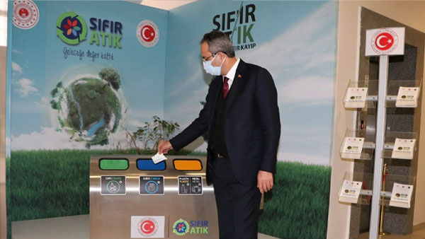 “Sıfır Atık Projesi” ile 619 ton atığın geri dönüşüme kazandırıldı