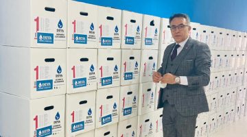 DEVA Partisi’nden ihtiyaçlı ailelere erzak yardımı