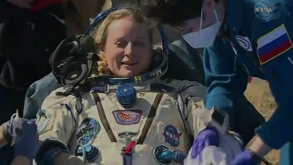 Van Gölü’nün uzaydan fotoğrafını çeken NASA astronotu Kate Rubins Dünya’ya döndü