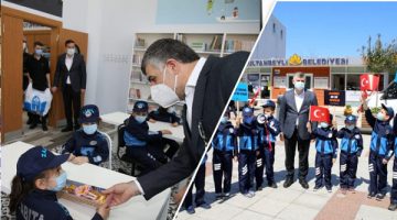 Sultanbeylili minikler zabıta olarak esnafları uyardı!