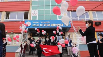 Sultanbeyli’de, 101 balon gökyüzü ile buluştu