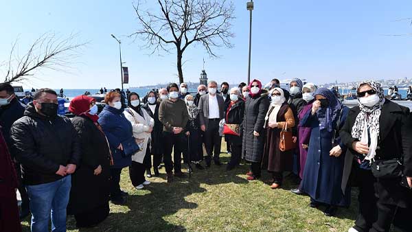 Üsküdarlı Çınarlar, sahile çınar ağacı dikti