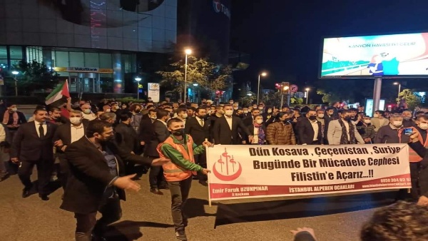 Alperenler Kudüs için yürüdü!