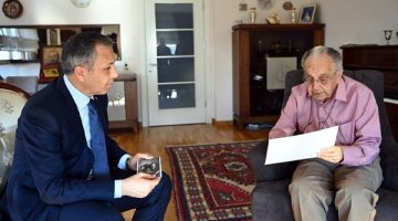 Vali Yerlikaya, Bandırma Vapuru’nun kaptanının torununu ziyaret etti