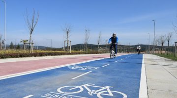 Bisiklet yolu projesine 5 milyon liralık hibe