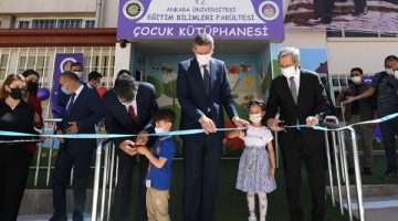 Ankara Üniversitesi Çocuk Kütüphanesi hizmete açıldı
