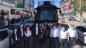 Başkan Bozkaya’dan sokak sokak bayram kutlaması