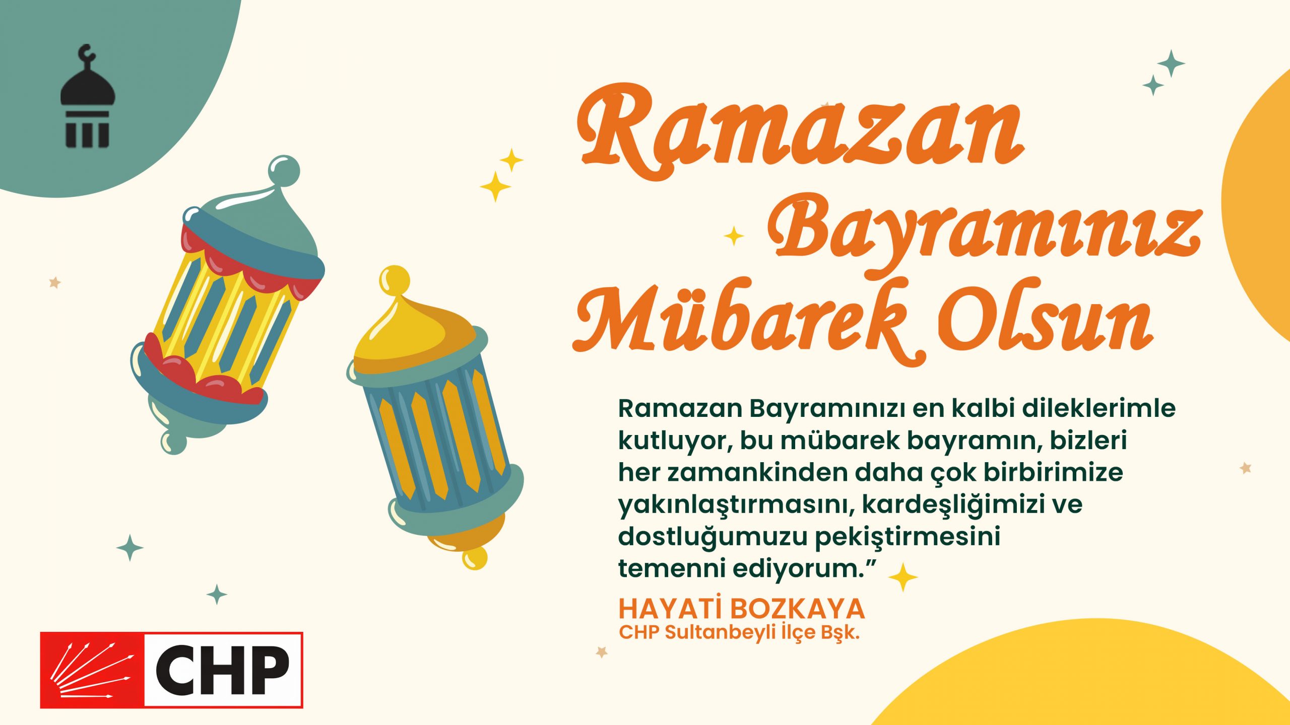 Başkan Bozkaya’dan bayram mesajı