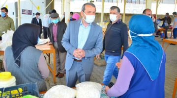 Başkan Demirci vatandaşlarla bayramlaştı