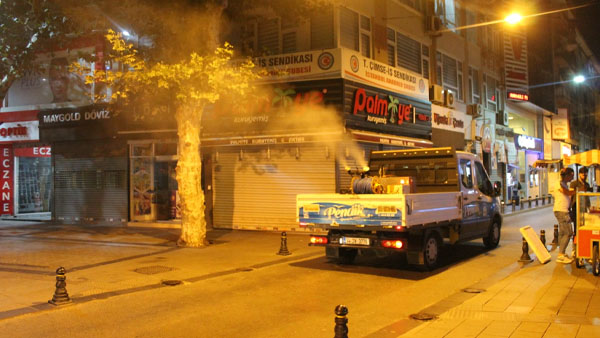 Pendik’te ilaçlama çalışmaları genişletildi