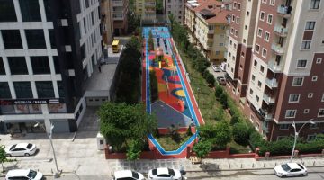 Poligon parkı yenilendi