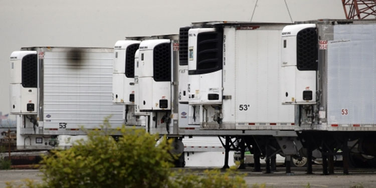 Koronadan ölenler kasalarda tutuluyor