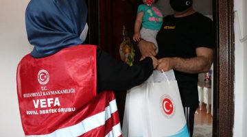 Koruyucu aileler ziyaret edildi