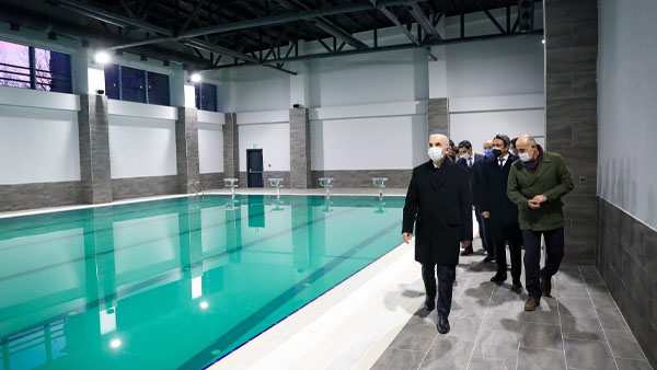 Birol Hayal yarı olimpik yüzme havuzu hizmete açılıyor