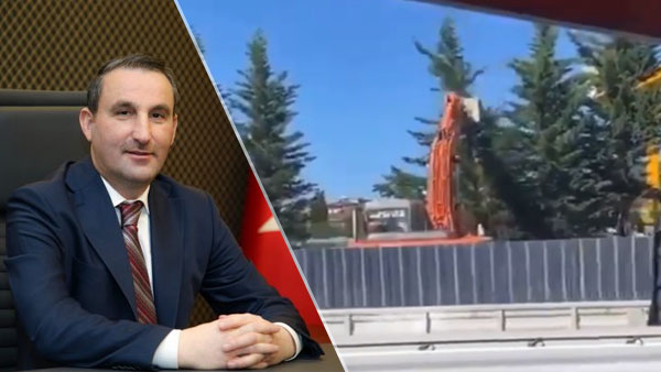 Başkan Tombaş, “CHP’li yönetim ağaçları taşımak yerine katletti!