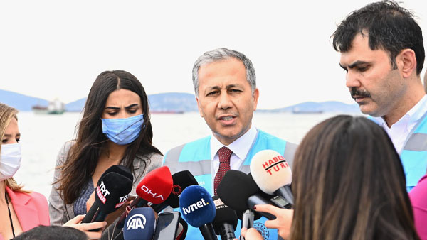 İstanbul’da 2.225 metreküp müsilaj temizlendi