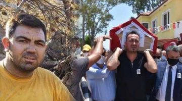 Marmaris şehidi son yolculuğuna uğurlandı