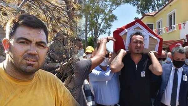 Marmaris şehidi son yolculuğuna uğurlandı