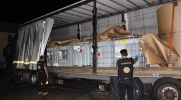 8 tonluk uyuşturucu hammaddesi yakalandı