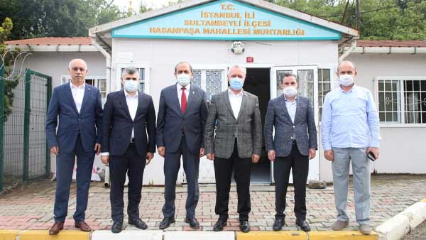 AK Partili Milletvekili Ataş Sultanbeyli’yi ziyaret etti