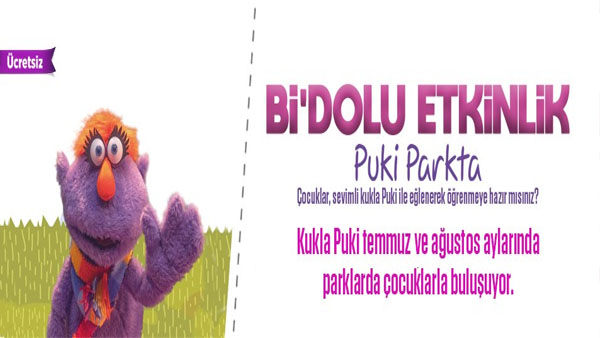Puki Ataşehir’de çocuklarla buluşacak