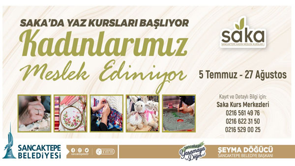 SAKA’da yaz kursları başlıyor
