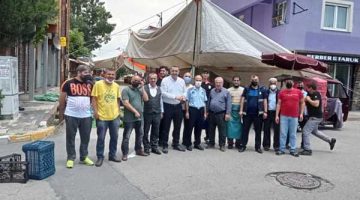 Başkan Koca’dan pazarcı esnafına ziyaret