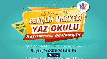 Tuzla’da Yaz Okulu kayıtları başladı