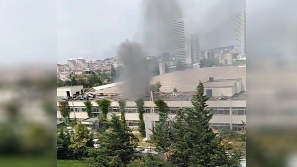 Ümraniye’de korkutan yangın!