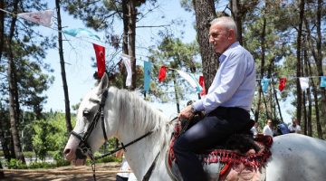 Ümraniye’de okçuluk yarışması nefes kesti