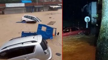 Sağanak yağış 3 ilde hayatı olumsuz etkiledi