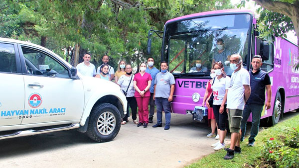 Sokak hayvanlarına mobil şifa desteği