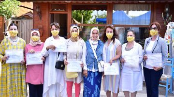 Arıcılık kursu sertifika töreni gerçekleşti