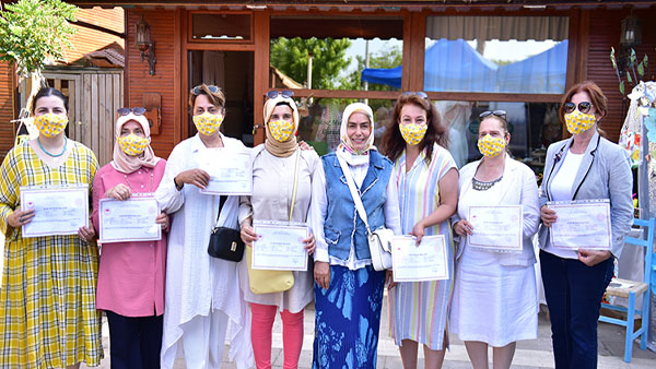 Arıcılık kursu sertifika töreni gerçekleşti