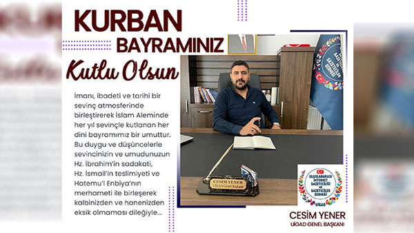 Başkan Yener, “Temkinli bir bayram daha geçireceğiz!”