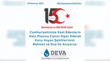 Başkan Aktaş’tan 15 Temmuz mesajı