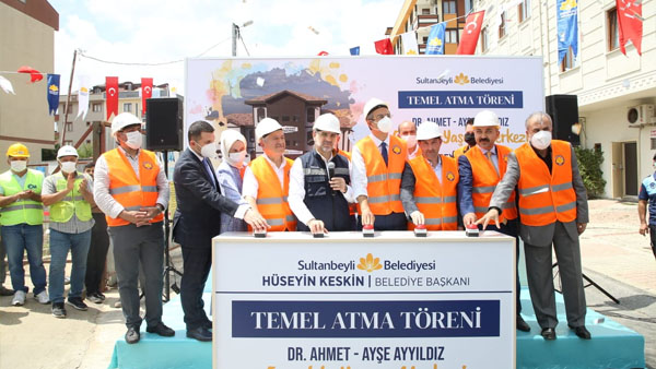 Sultanbeyli’de Engelsiz Yaşam Merkezi’nin Temeli Atıldı